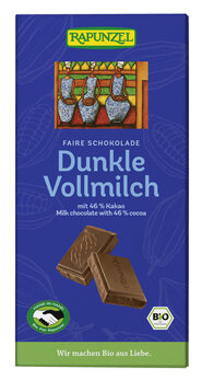 Produktfoto zu Dunkle Vollmilchschokolade