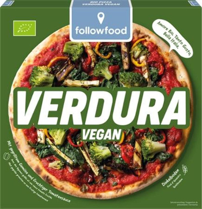 Produktfoto zu Dinkel-Pizza Verdura vegan 339g