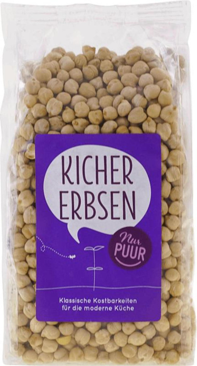 Produktfoto zu Kichererbsen, getrocknet 500g