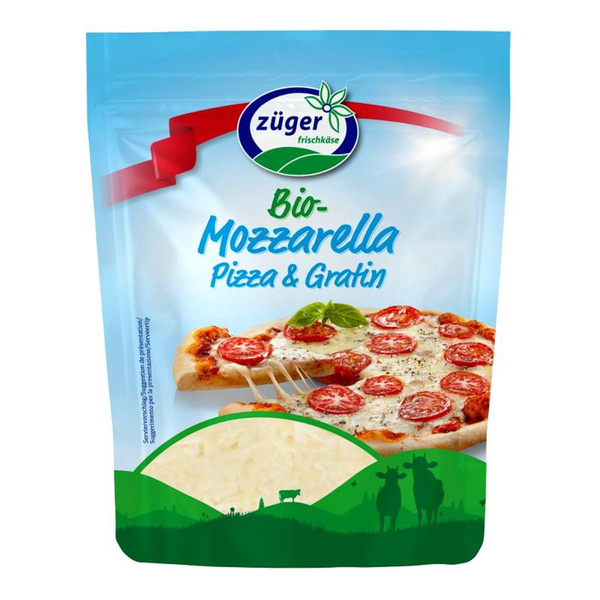 Produktfoto zu VPE 5x150g Mozzarella gerieben