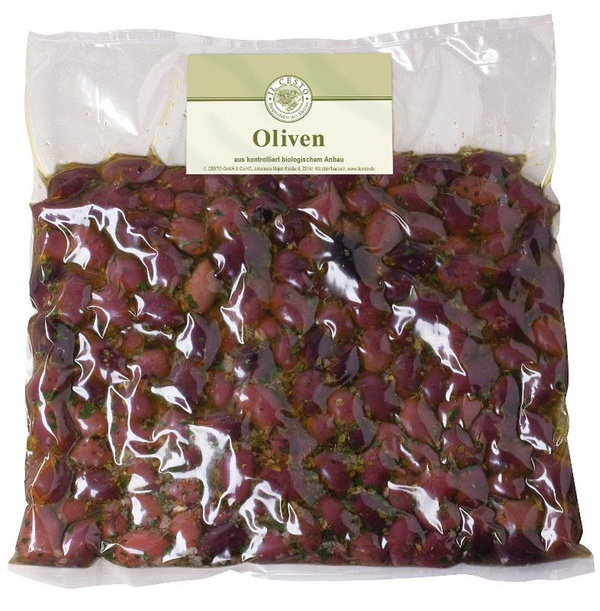 Produktfoto zu Griechische Kalamata-Oliven 1kg