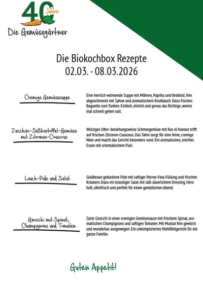 Produktfoto zu G_O Rezeptblatt