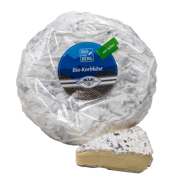 Produktfoto zu Kolsasser Korbkäse mit Salbei