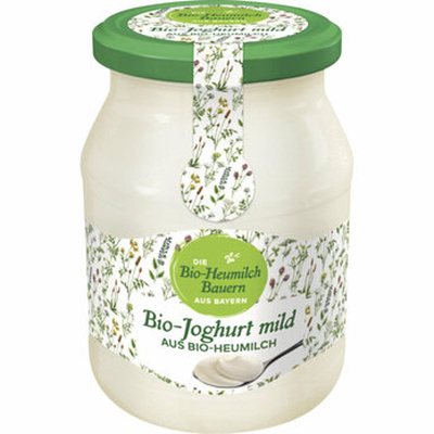 Produktfoto zu Heumilch Joghurt 3,8% mild Natur 500g