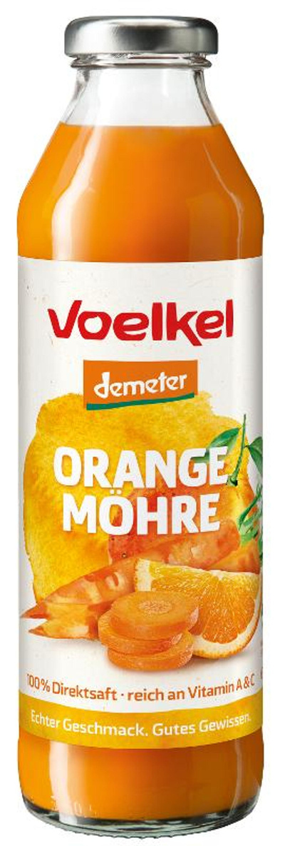 Produktfoto zu Orange Möhrensaft 0,5l