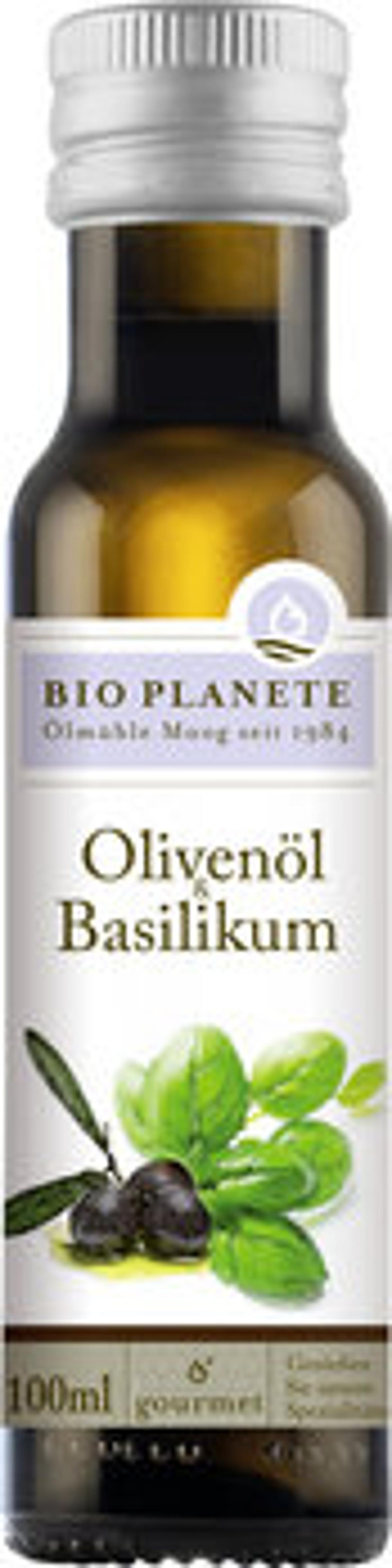 Produktfoto zu Olivenöl mit Basilikum 100ml