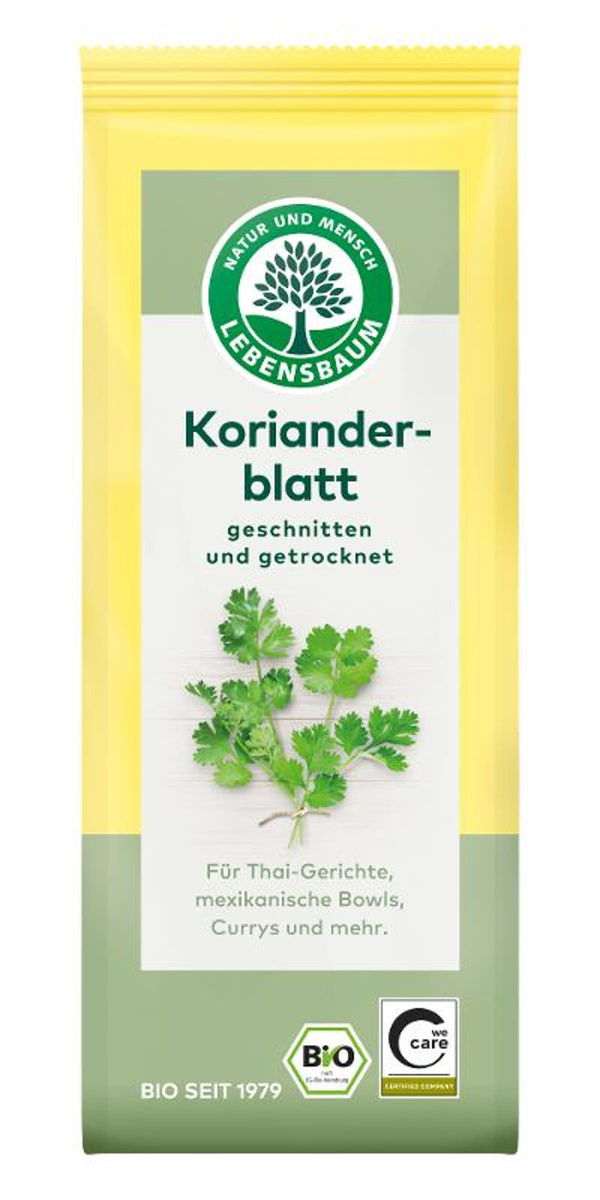 Produktfoto zu Korianderblatt geschnitten und getrocknet