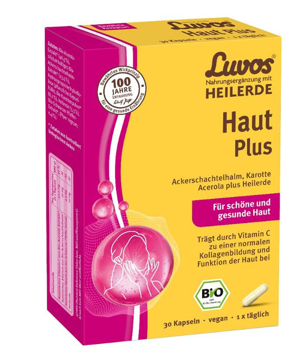 Produktfoto zu Heilerde Haut Plus Kapseln 30 Kapseln