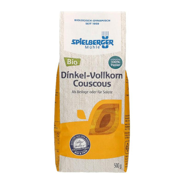 Produktfoto zu VPE4x500g Dinkel Couscous Voll