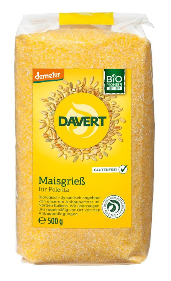 Produktfoto zu Polenta, Maisgrieß 500g