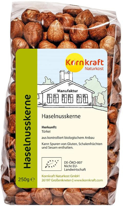 Produktfoto zu Haselnusskerne 250g