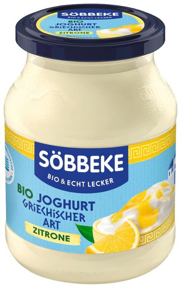 Produktfoto zu Joghurt griech.Art Zitrone