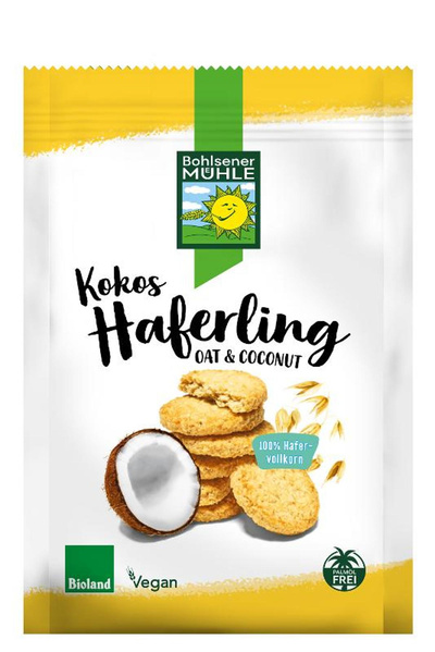 Produktfoto zu Kokos Haferlinge 125g