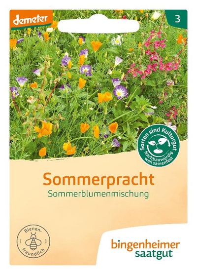 Produktfoto zu Saatgut Sommerpracht Blumenmischung