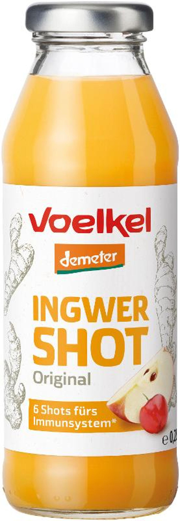 Produktfoto zu Shot Ingwer mit Apfelsaft & vi