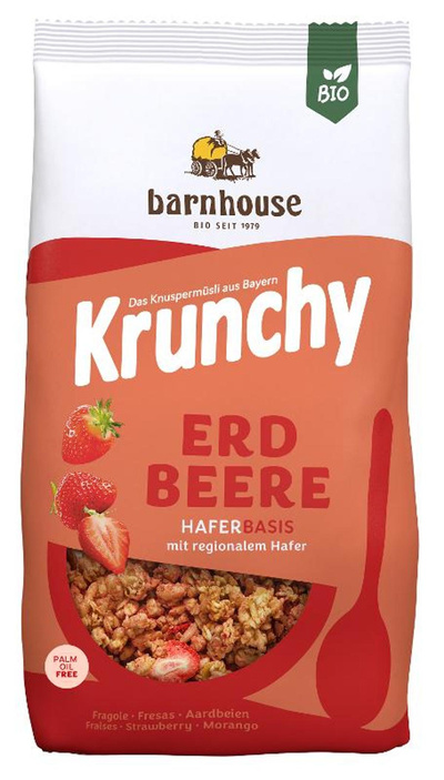 Produktfoto zu Krunchy Erdbeer 375g