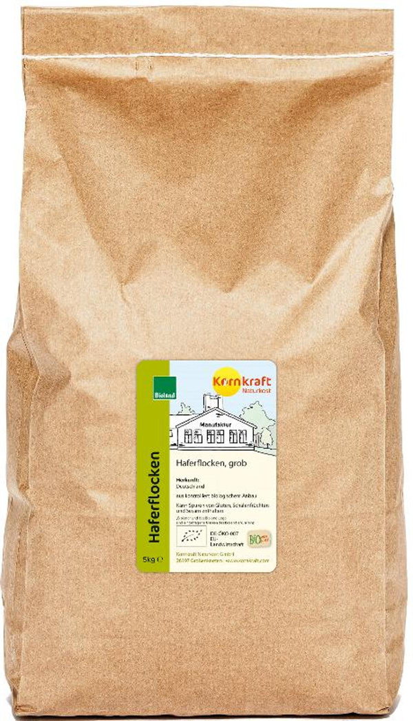 Produktfoto zu Haferflocken grob 5kg