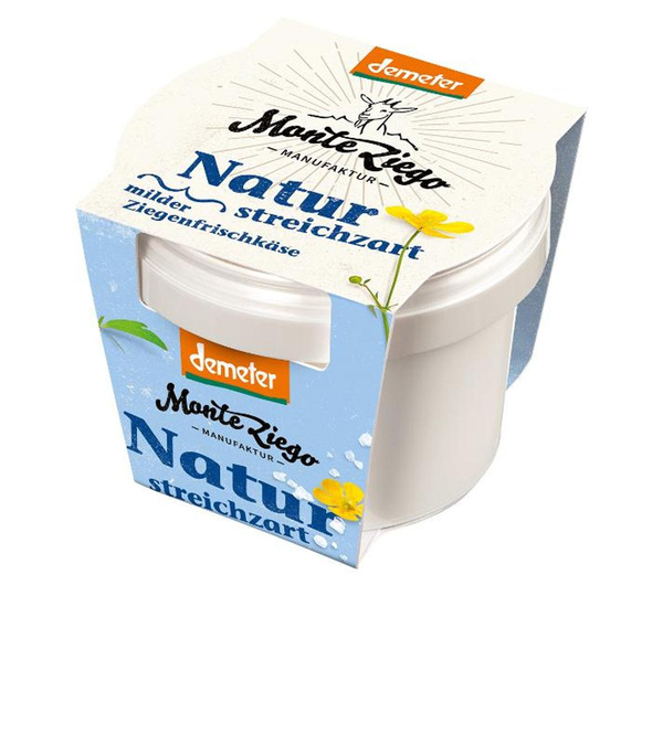 Produktfoto zu Ziegenfrischkäse Natur streich