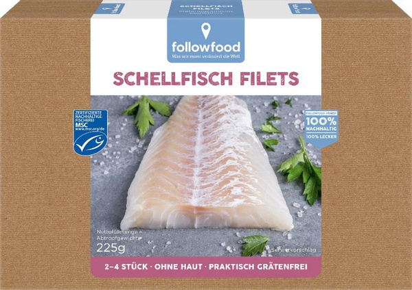 Produktfoto zu Schellfisch-Filets 225g, TK