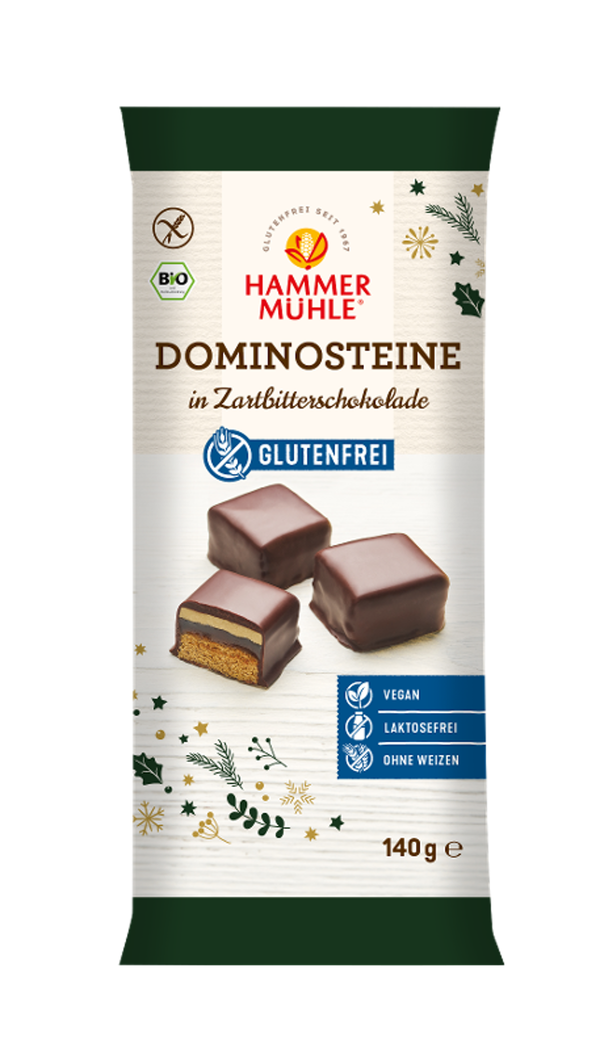 Produktfoto zu Dominosteine Zartbitter 140g