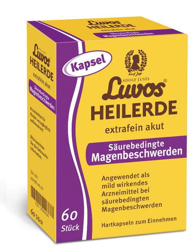 Produktfoto zu Heilerde extrafein akut FA 60 Kapseln