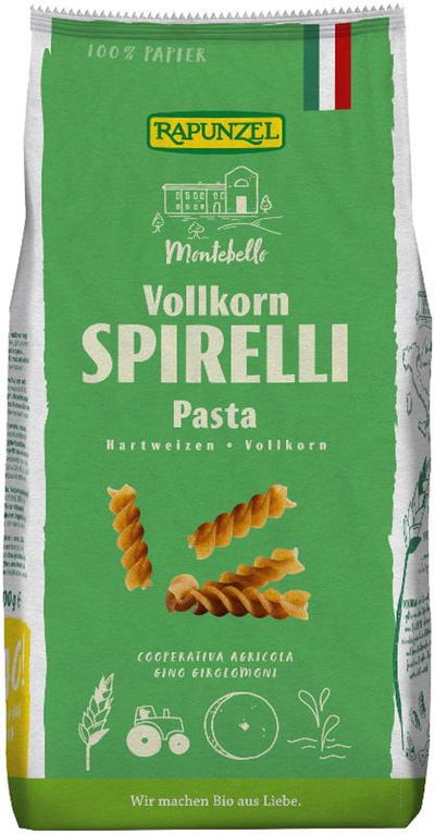 Produktfoto zu VPE12x500g Spirelli Vollkorn