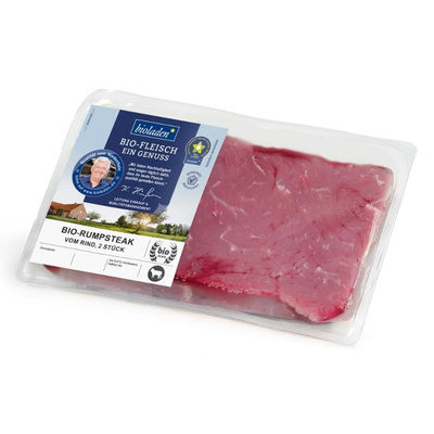 Produktfoto zu Rumpsteak vom Rind 2St FRISCH