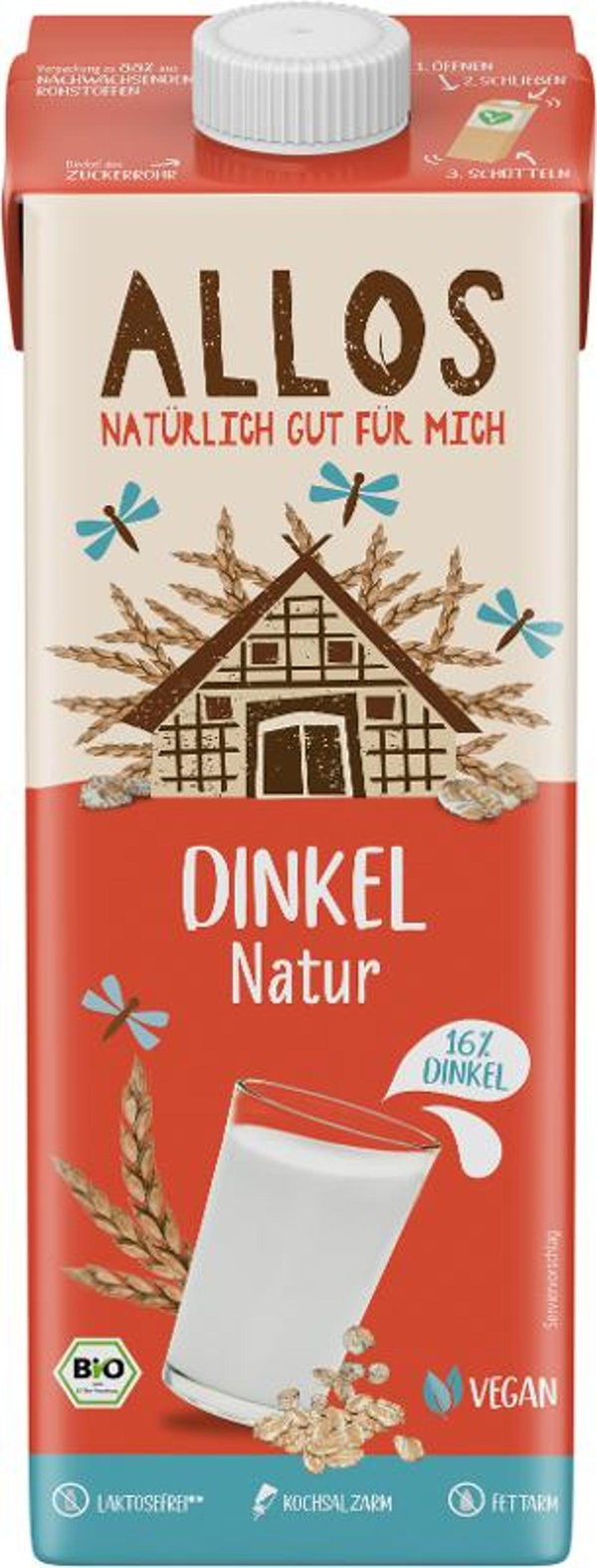 Produktfoto zu Dinkel Drink Naturell, 1l