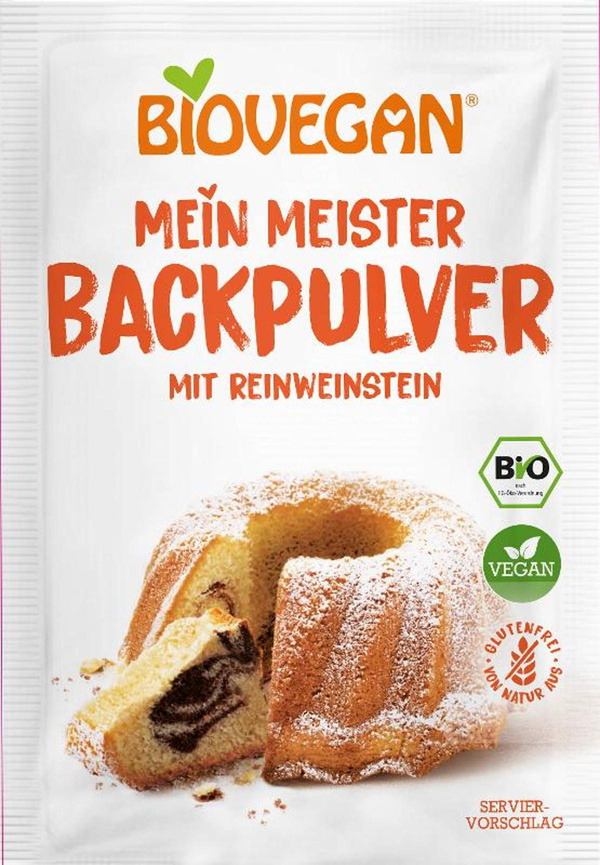 Produktfoto zu Bio Vegan Backpulver