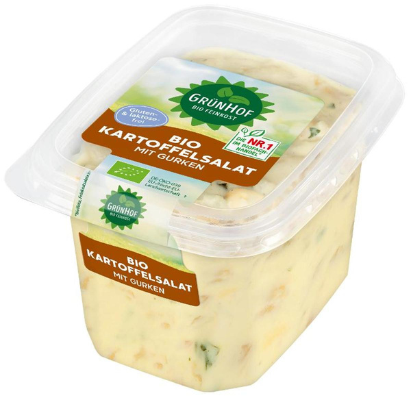 Produktfoto zu Kartoffelsalat mit Gurke 400g