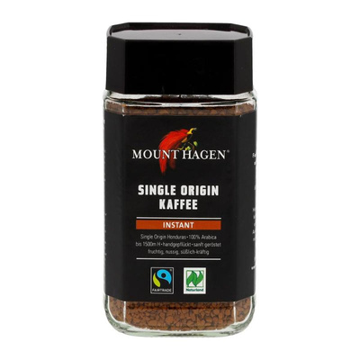 Produktfoto zu Mount Hagen Instant Kaffee 100g