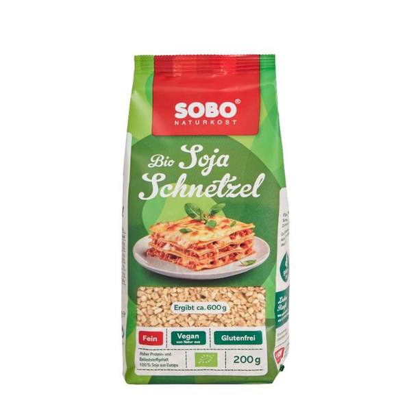 Produktfoto zu VPE 6x200g Soja-Schnetzel fein