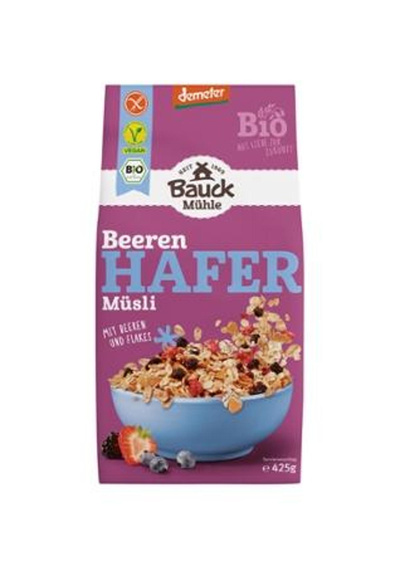 Produktfoto zu Hafer Müsli Beeren gf 425g