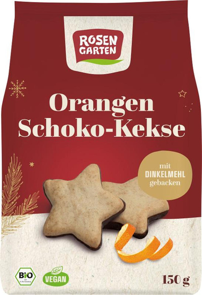 Produktfoto zu Orangen Kekse mit Zartbitter S