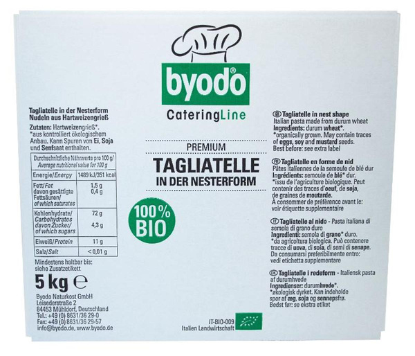 Produktfoto zu Tagliatelle 5 kg