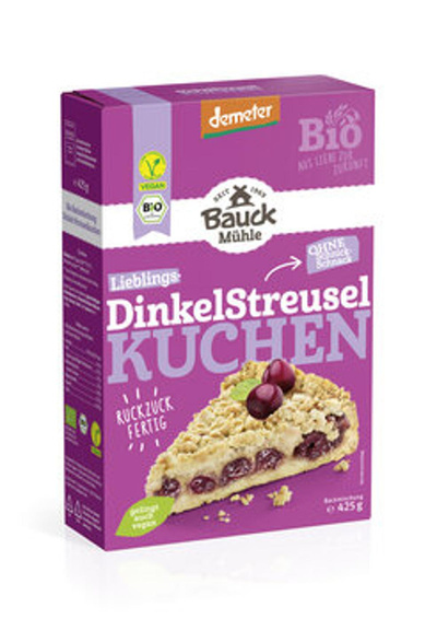 Produktfoto zu Dinkel-Streuselkuchen, Backmischung 425 g