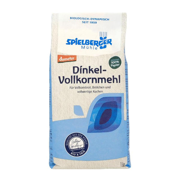 Produktfoto zu Dinkelvollkornmehl 1kg
