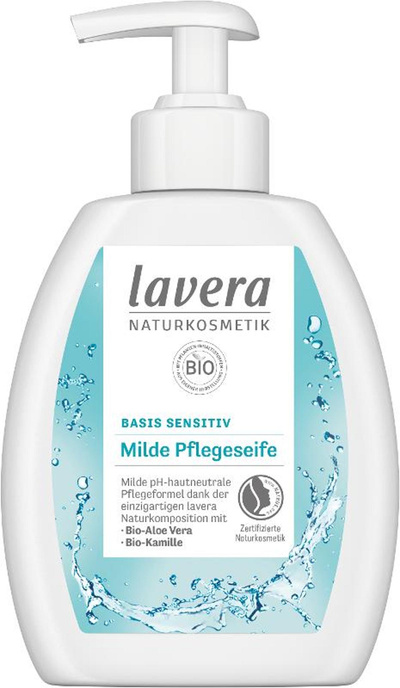 Produktfoto zu basis sensitiv milde Pflegeseife 250ml