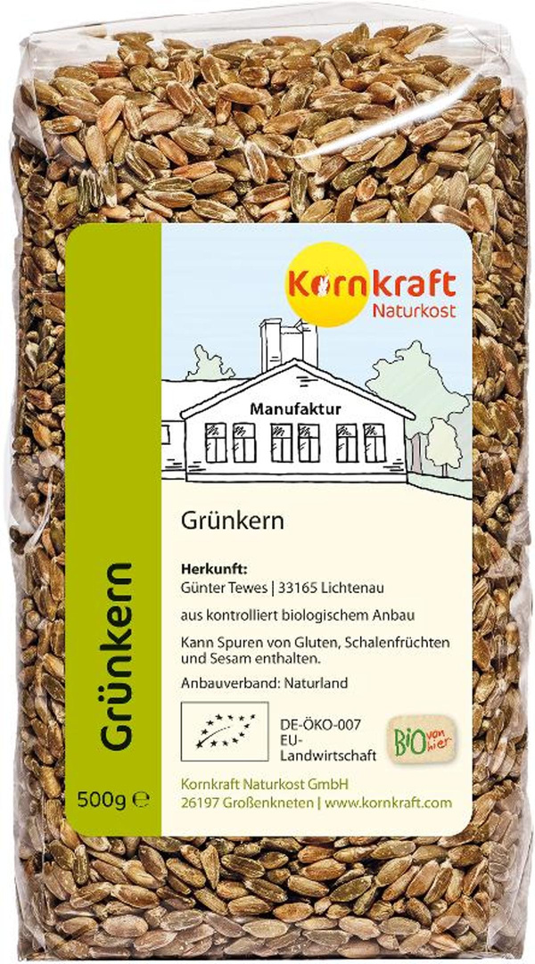 Produktfoto zu Grünkern 500g