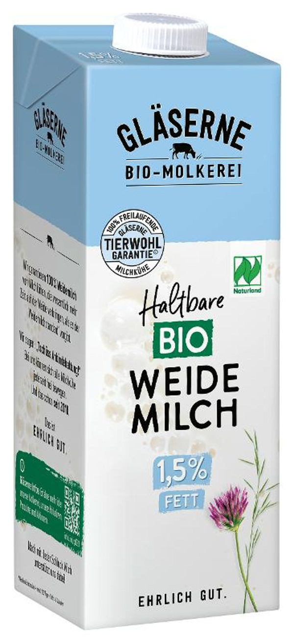 Produktfoto zu H-Milch 1,5%, 1l