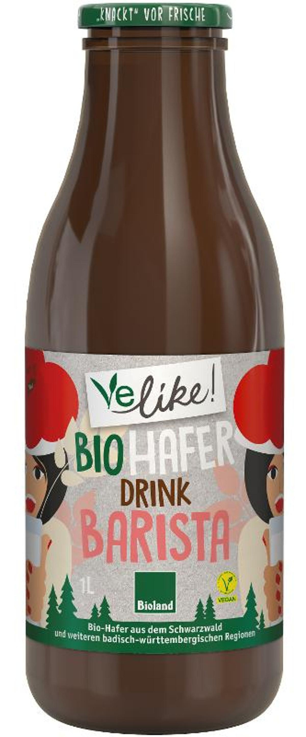 Produktfoto zu Frischer Barista Haferdrink 6x1l