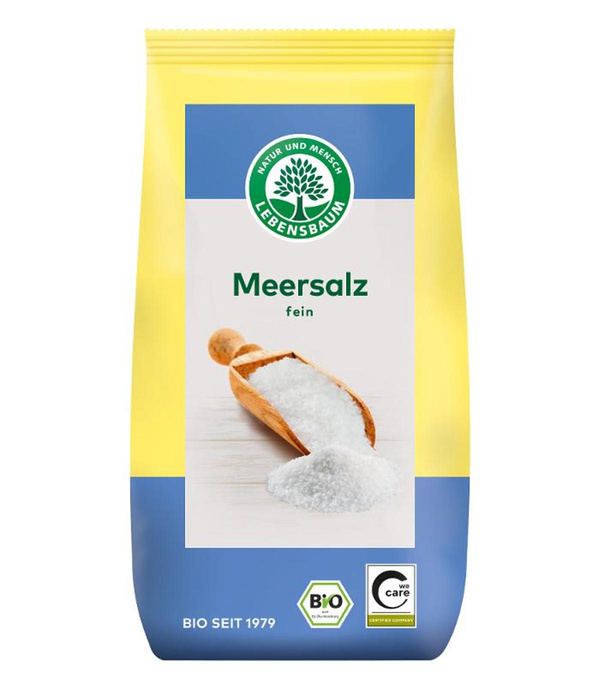Produktfoto zu Meersalz fein 500g
