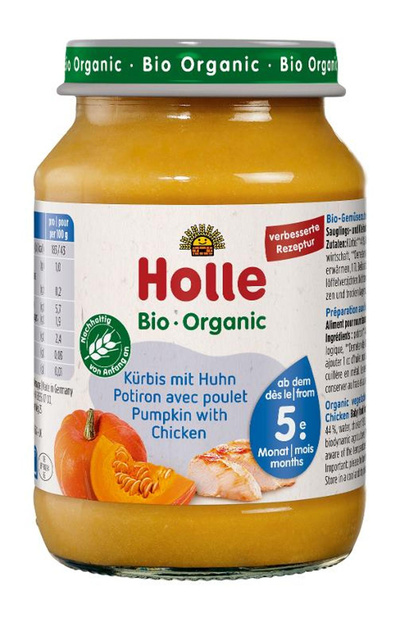 Produktfoto zu Kürbis mit Huhn 190g