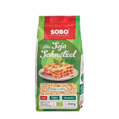 Produktfoto zu VPE 6x200g Soja-Schnetzel fein