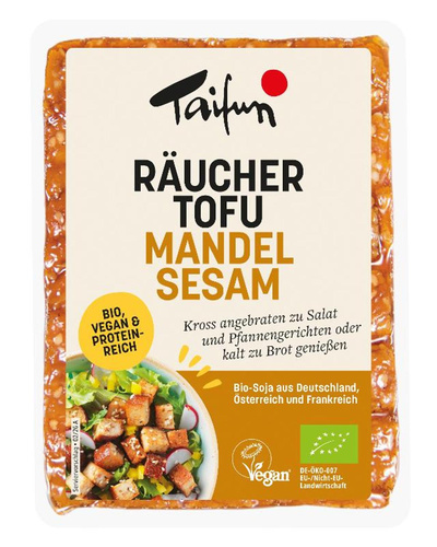 Produktfoto zu Räuchertofu Mandel-Sesam, 200g