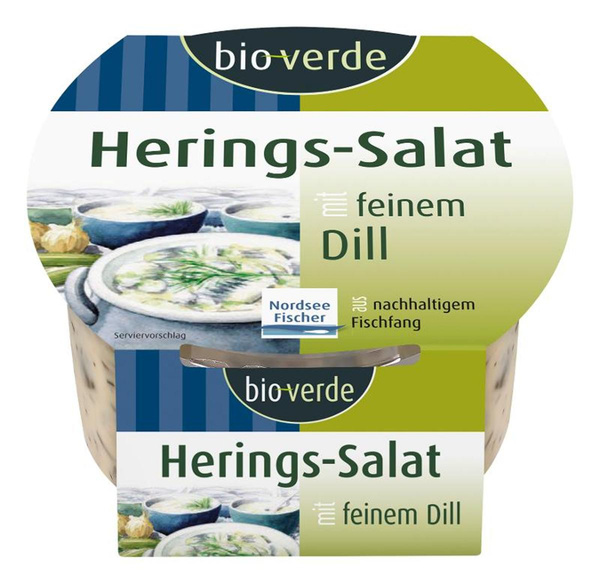 Produktfoto zu Herings-Salat Dill-Jogh- Sahne, 150g