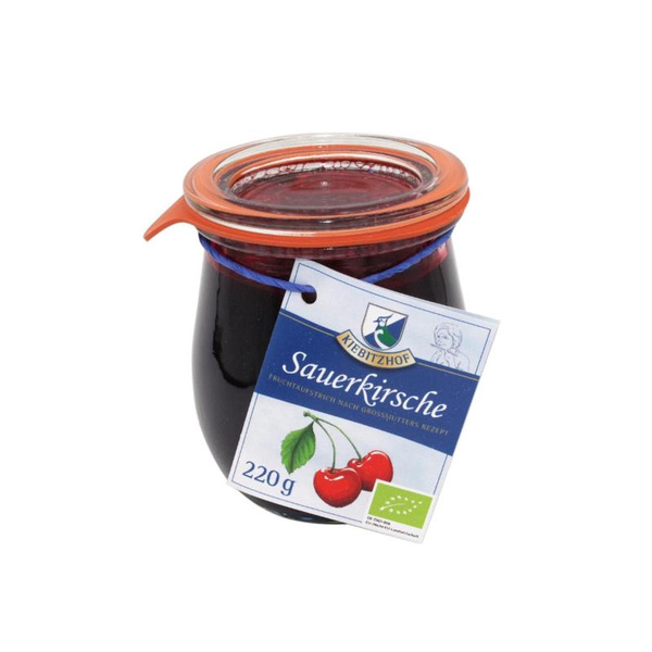 Produktfoto zu Sauerkirsch Aufstrich Kiebitzhof