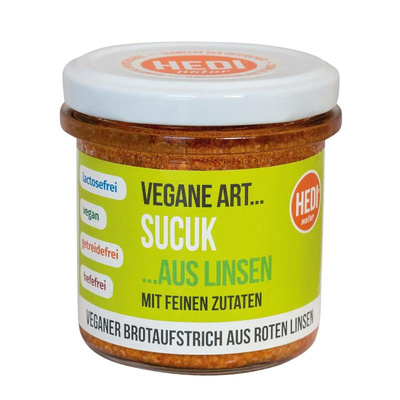 Produktfoto zu Sucuk aus Linsen 140g