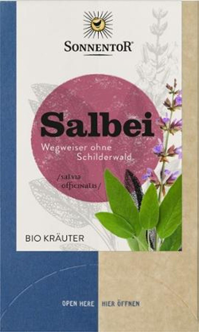 Produktfoto zu Salbeitee Teebeutel
