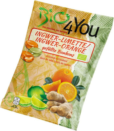 Produktfoto zu Bonbons Ingwer Limette